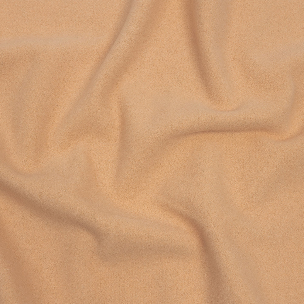 Wool and Cashmere Coating Made in Italy - Beige - Alberini Collection Wool and Cashmere Coating Made in Italy - Beige - Alberini Collection