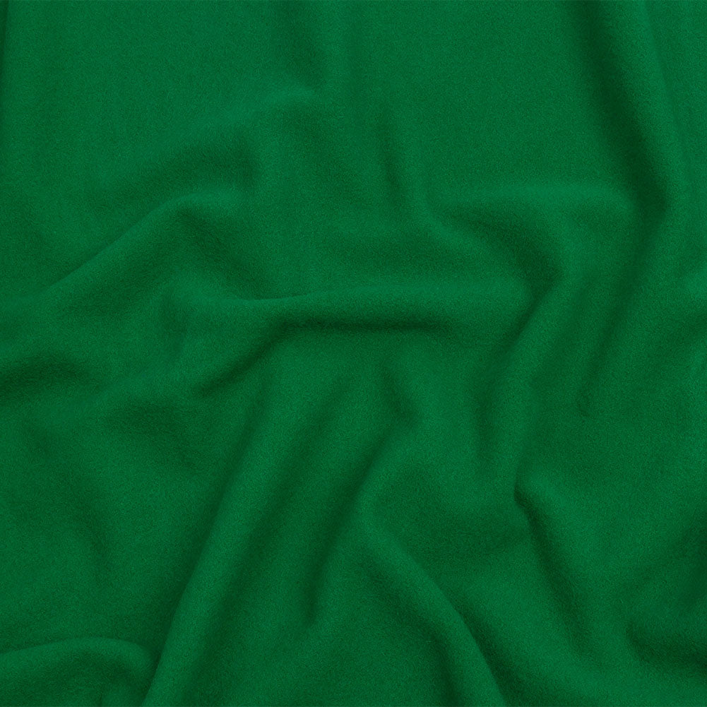 Wool and Cashmere Coating Made in Italy - Kelly Green - Alberini Collection Wool and Cashmere Coating Made in Italy - Kelly Green - Alberini Collection