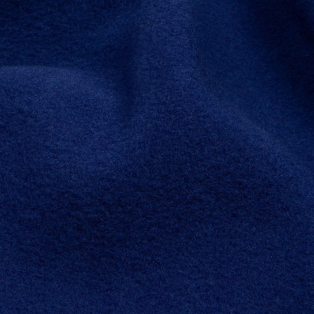 Wool and Cashmere Coating Made in Italy - Cobalt Blue - Alberini Collection Wool and Cashmere Coating Made in Italy - Cobalt Blue - Alberini Collection