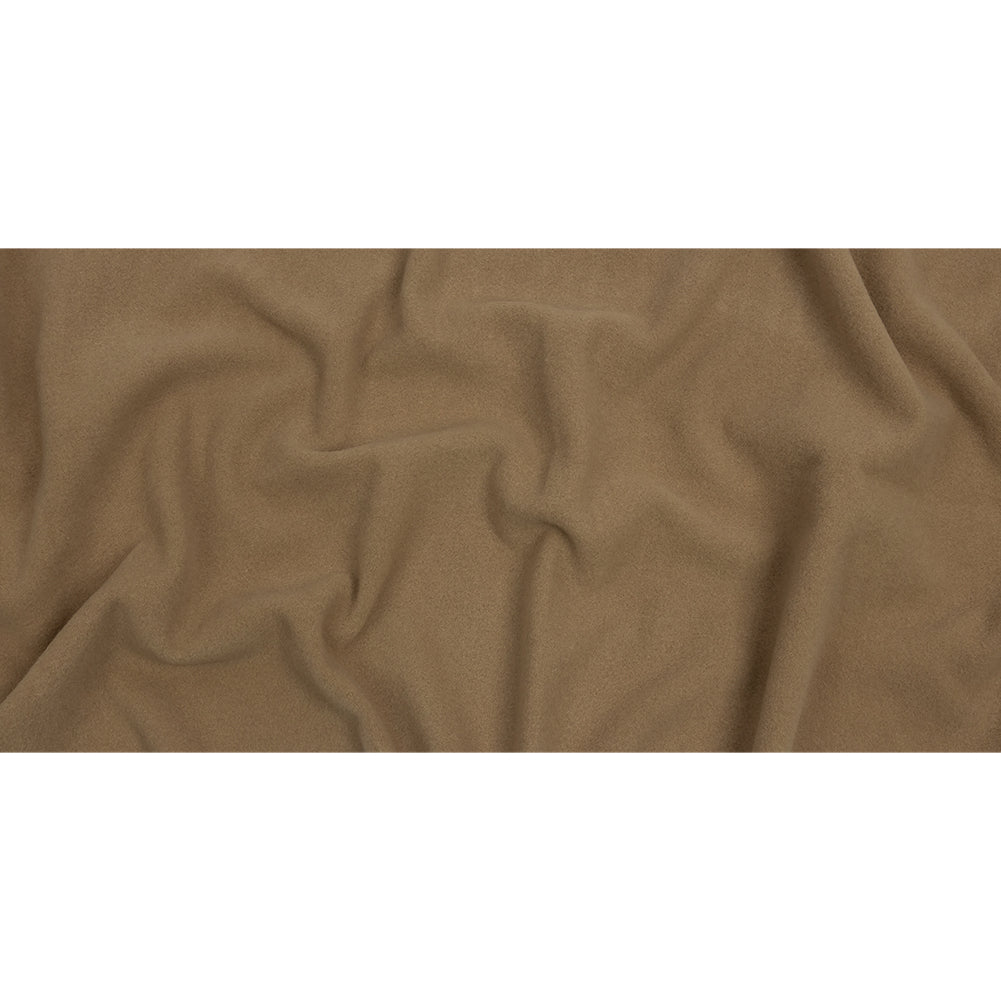 Wool and Cashmere Coating Made in Italy - Camel - Alberini Collection Wool and Cashmere Coating Made in Italy - Camel - Alberini Collection