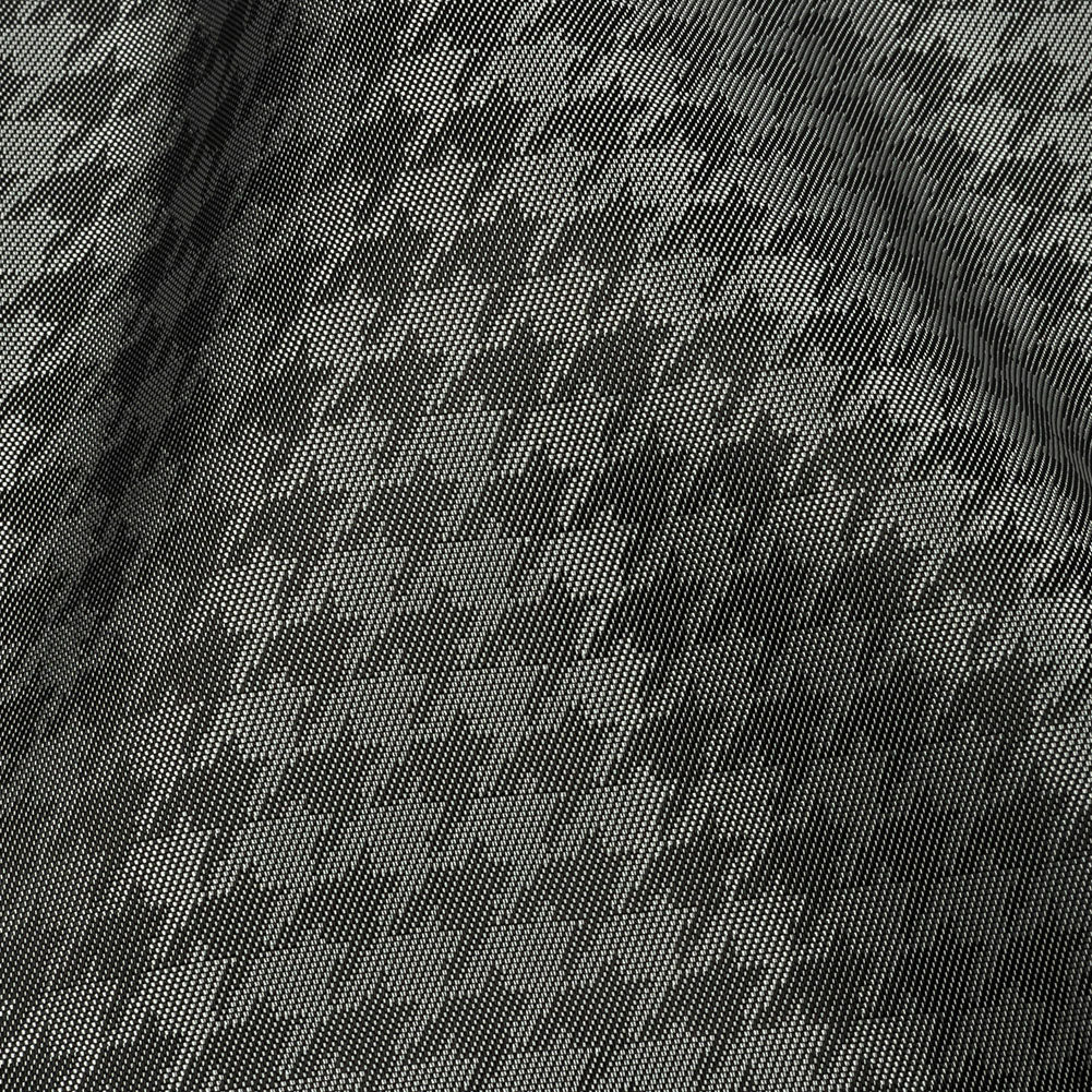 Houndstooth Jacquard Lining - Gray and Charcoal Bi-Color Houndstooth Jacquard Lining - Gray and Charcoal Bi-Color