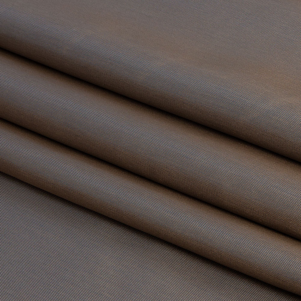 Iridescent Twill Lining - Blue and Beige Folded Iridescent Twill Lining - Blue and Beige Folded