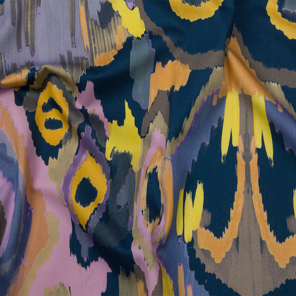 Mood Exclusive Blue Life Outside Stretch Cotton Sateen Mood Exclusive Blue Life Outside Stretch Cotton Sateen