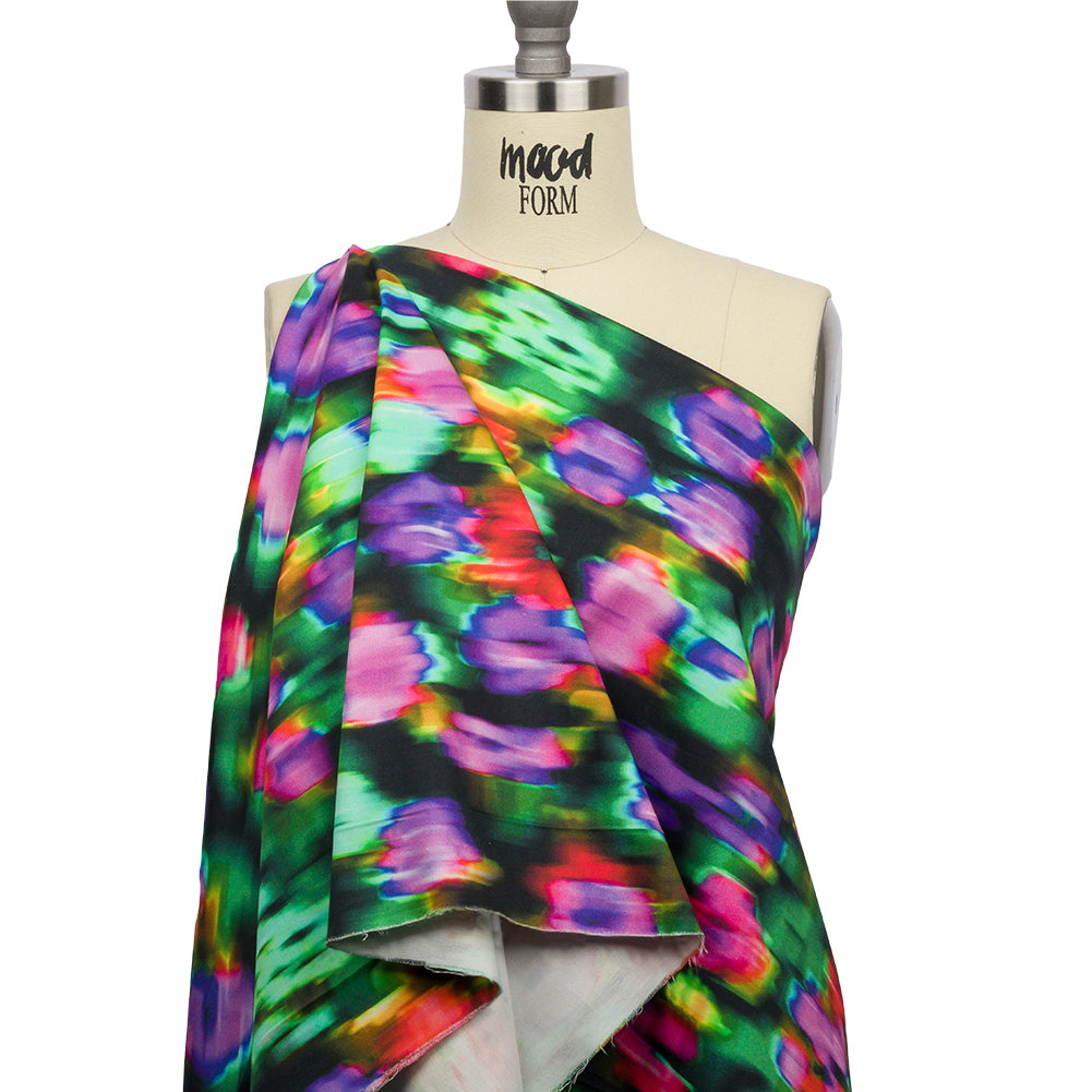 Mood Exclusive Large Neon Tears Stretch Cotton Sateen Drape Mood Exclusive Large Neon Tears Stretch Cotton Sateen Drape