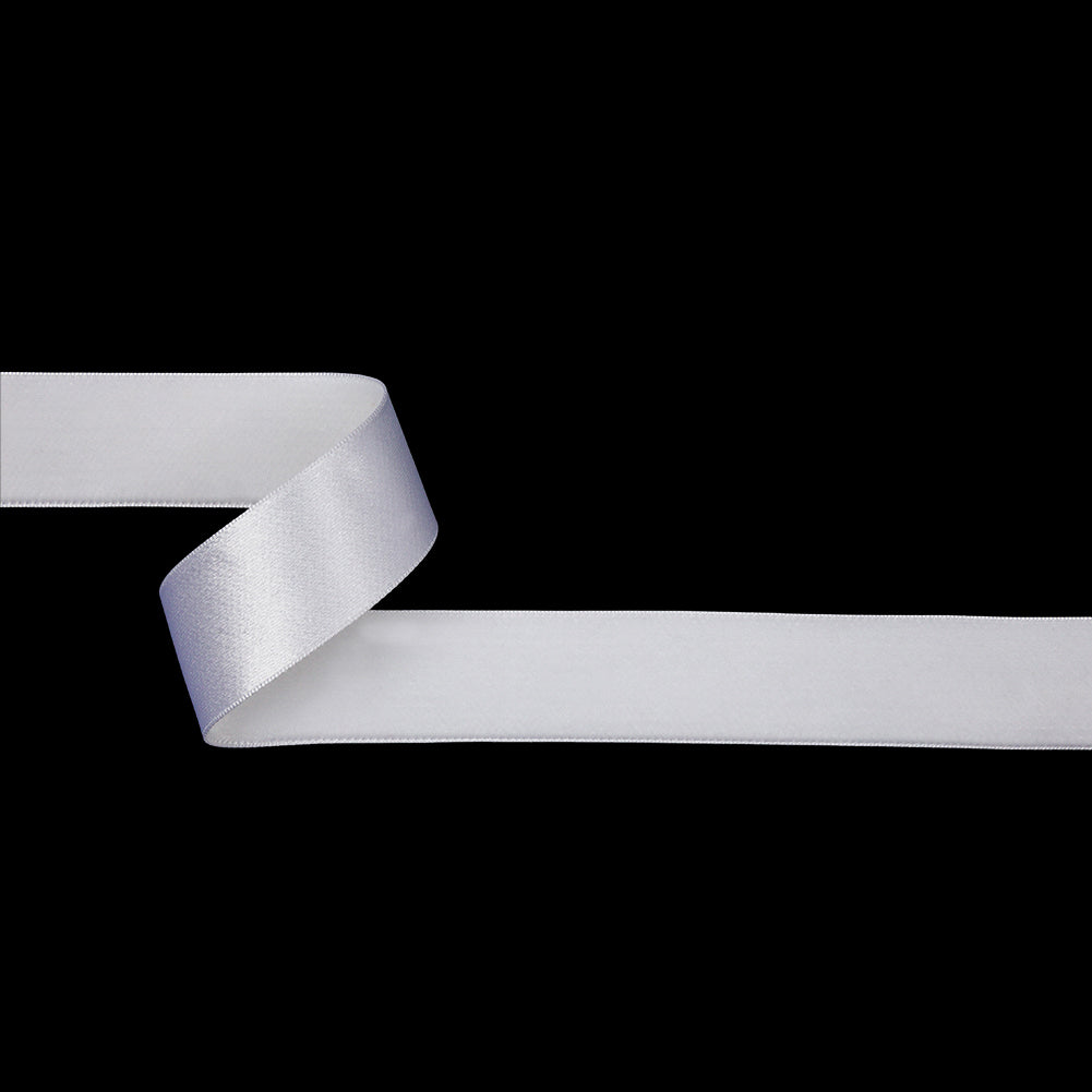 Japanese White Velvet Ribbon with Satin Backing - 1" Japanese White Velvet Ribbon with Satin Backing - 1"