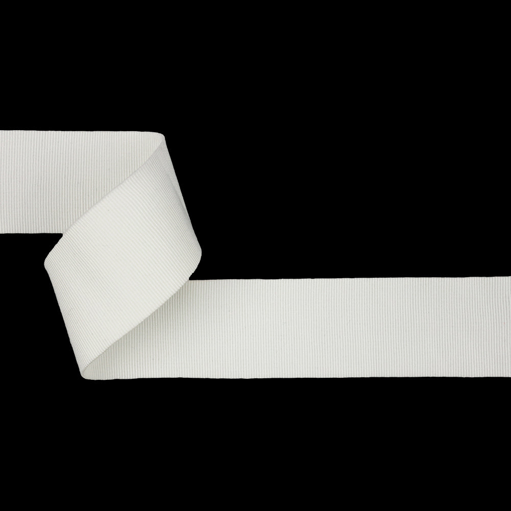 Ivory Stretch Grosgrain Trim - 1.625" Ivory Stretch Grosgrain Trim - 1.625"