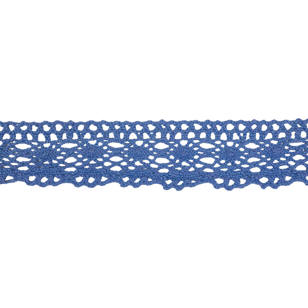 Sky Blue Classic Crochet Lace Trim - 2" Sky Blue Classic Crochet Lace Trim - 2"