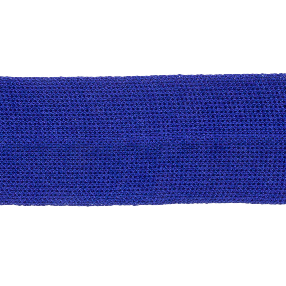 Royal Cotton Knit Foldover Trim - 1.25" Detail Royal Cotton Knit Foldover Trim - 1.25" Detail