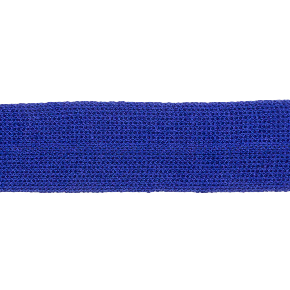 Royal Cotton Knit Foldover Trim - 0.875" Detail Royal Cotton Knit Foldover Trim - 0.875" Detail