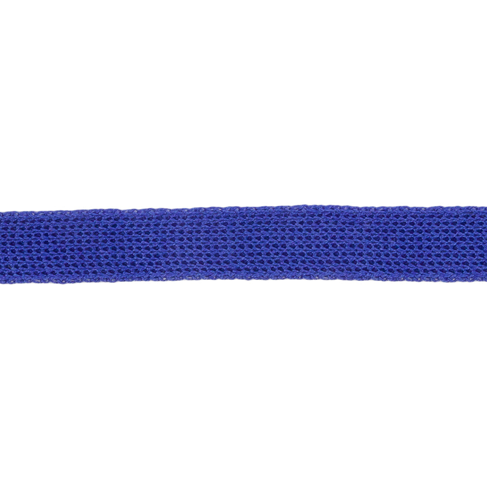 Royal Cotton Knit Trim Tape - 0.375" Detail Royal Cotton Knit Trim Tape - 0.375" Detail