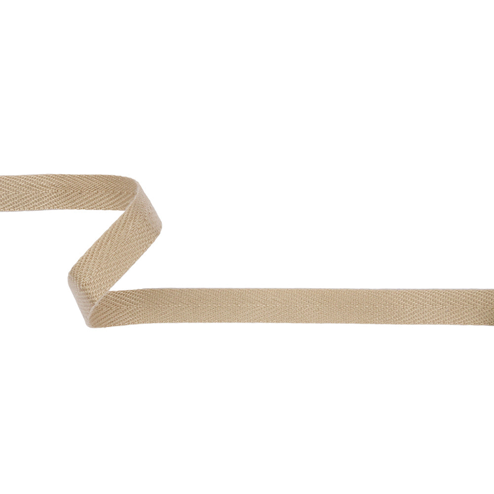 Peanut Polyester Twill Tape - 0.625" Peanut Polyester Twill Tape - 0.625"