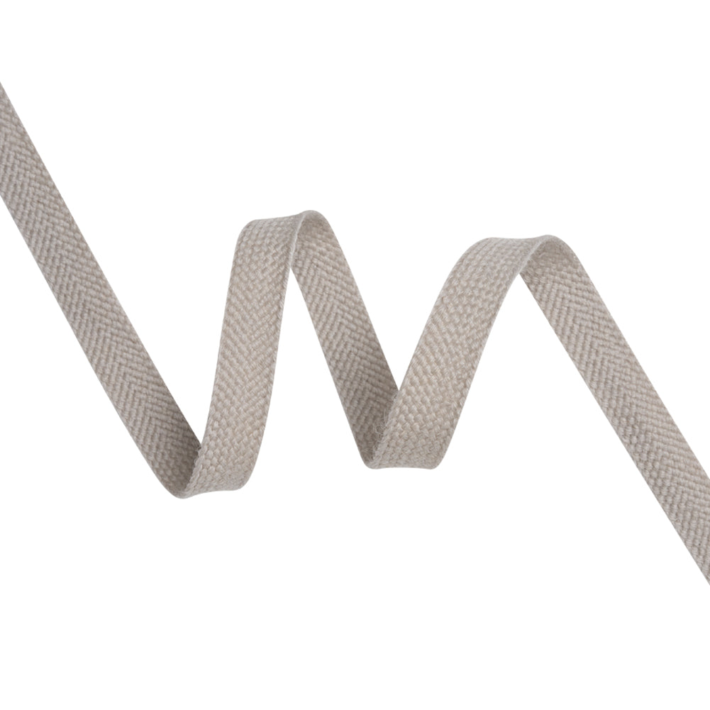 Seashell Wool Braided Tape - 0.5" Seashell Wool Braided Tape - 0.5"
