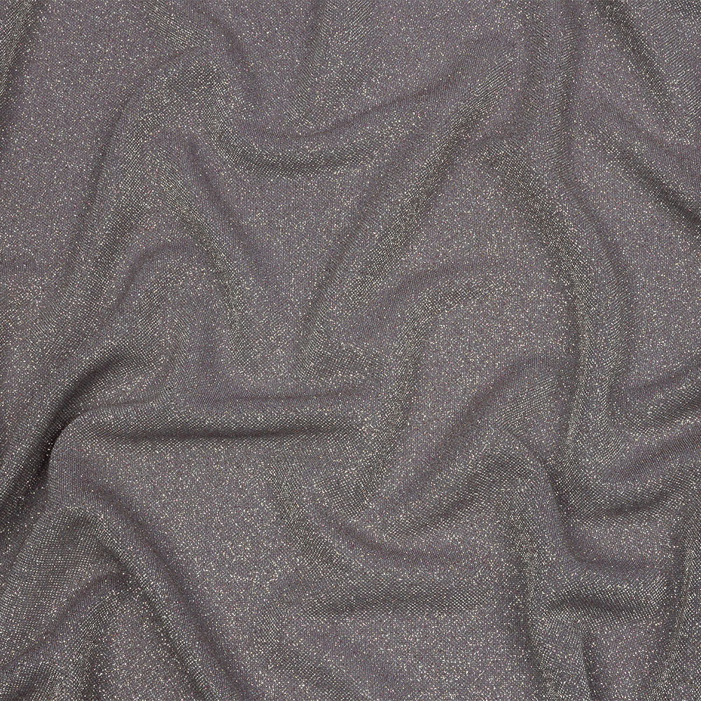 Nylon Knit with All-Over Glitter - Lilac and Silver - Sun Streams Collection Nylon Knit with All-Over Glitter - Lilac and Silver - Sun Streams Collection