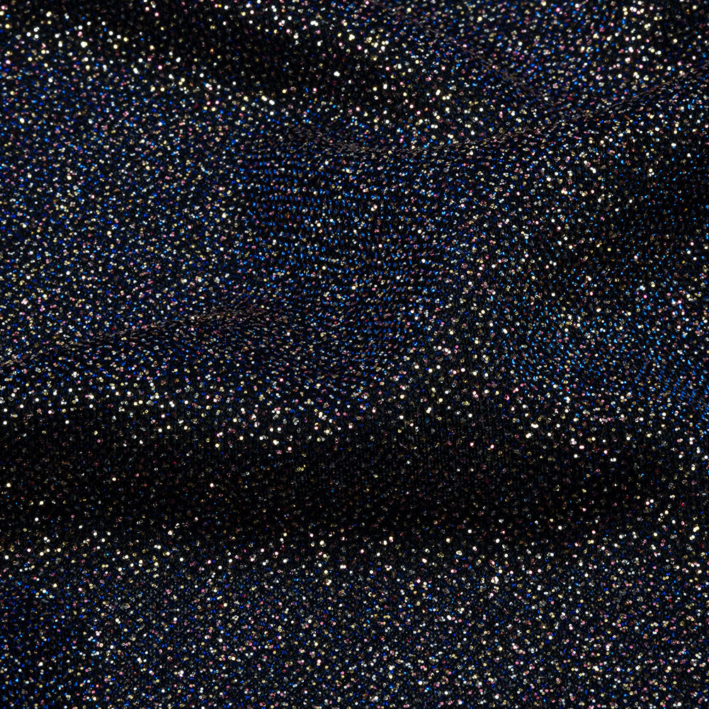 Nylon Knit with All-Over Glitter - Electric Blue - Sun Streams Collection - Detail Nylon Knit with All-Over Glitter - Electric Blue - Sun Streams Collection - Detail