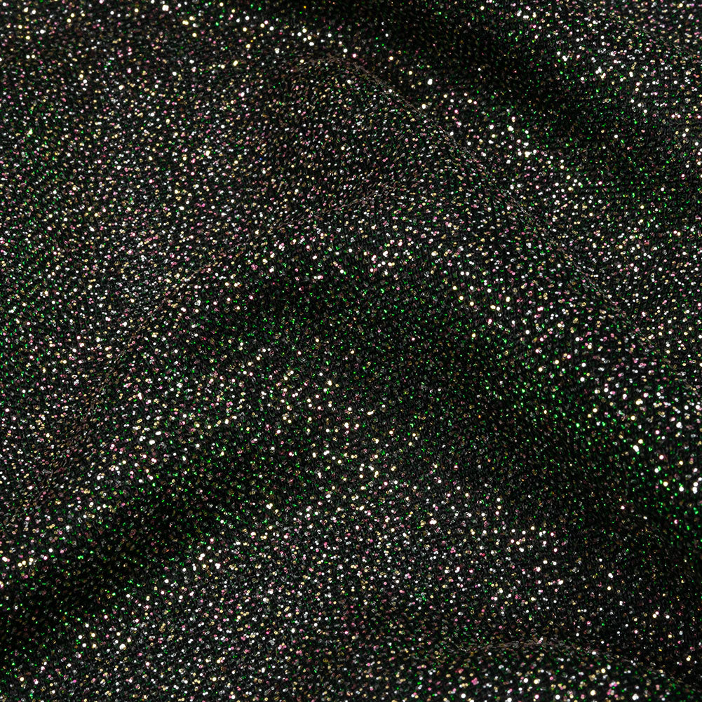 Nylon Knit with All-Over Glitter - Green - Sun Streams Collection - Detail Nylon Knit with All-Over Glitter - Green - Sun Streams Collection - Detail