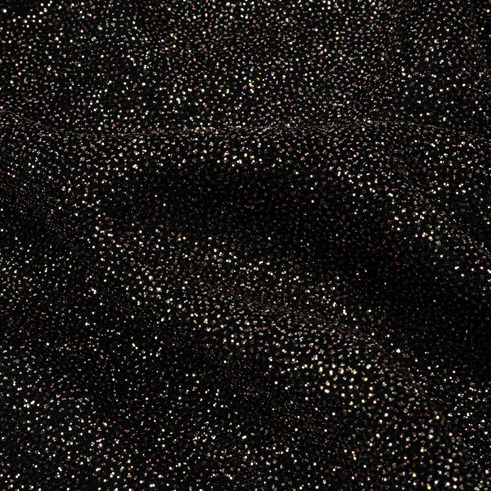 Nylon Knit with All-Over Glitter - Black - Sun Streams Collection - Detail Nylon Knit with All-Over Glitter - Black - Sun Streams Collection - Detail