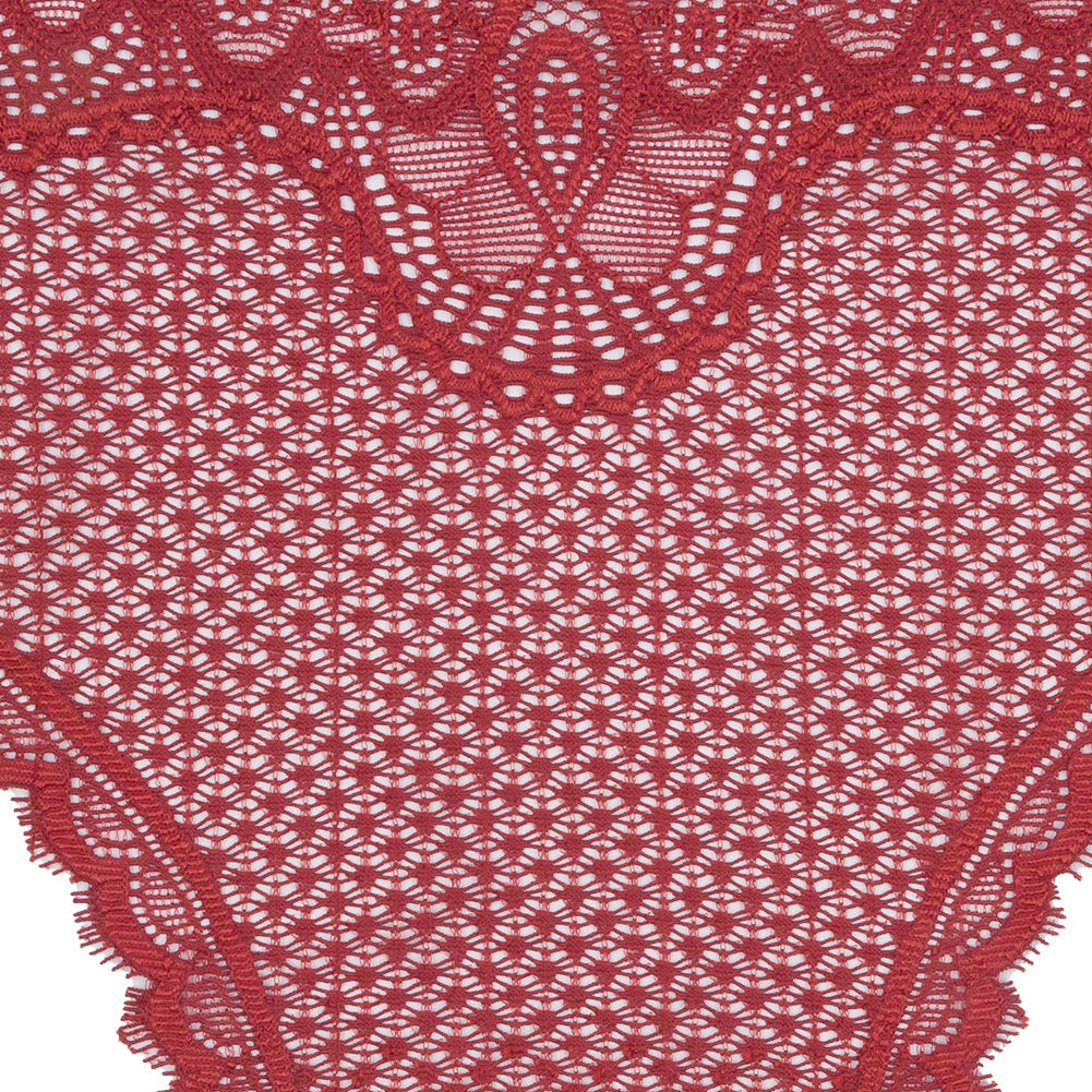 Currant Stretch Lace Panty Trim Panel - 10.25" x 14.25" Detail Currant Stretch Lace Panty Trim Panel - 10.25" x 14.25" Detail