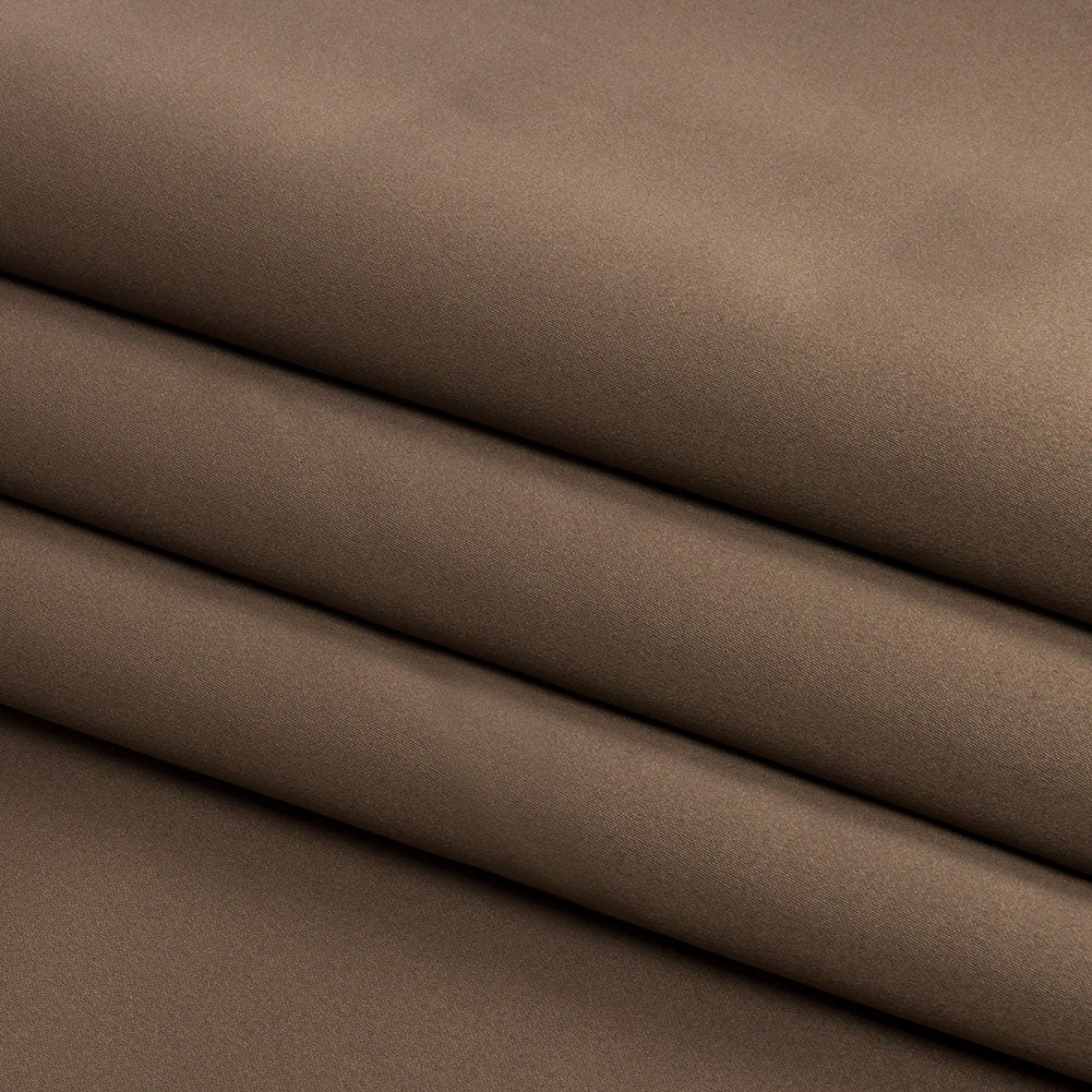 Taupe Polyester Satin Folded Taupe Polyester Satin Folded