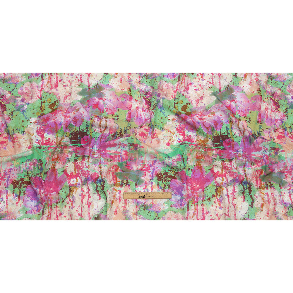 Mood Exclusive Pink Botanical Trip Cotton Poplin - Full Mood Exclusive Pink Botanical Trip Cotton Poplin - Full