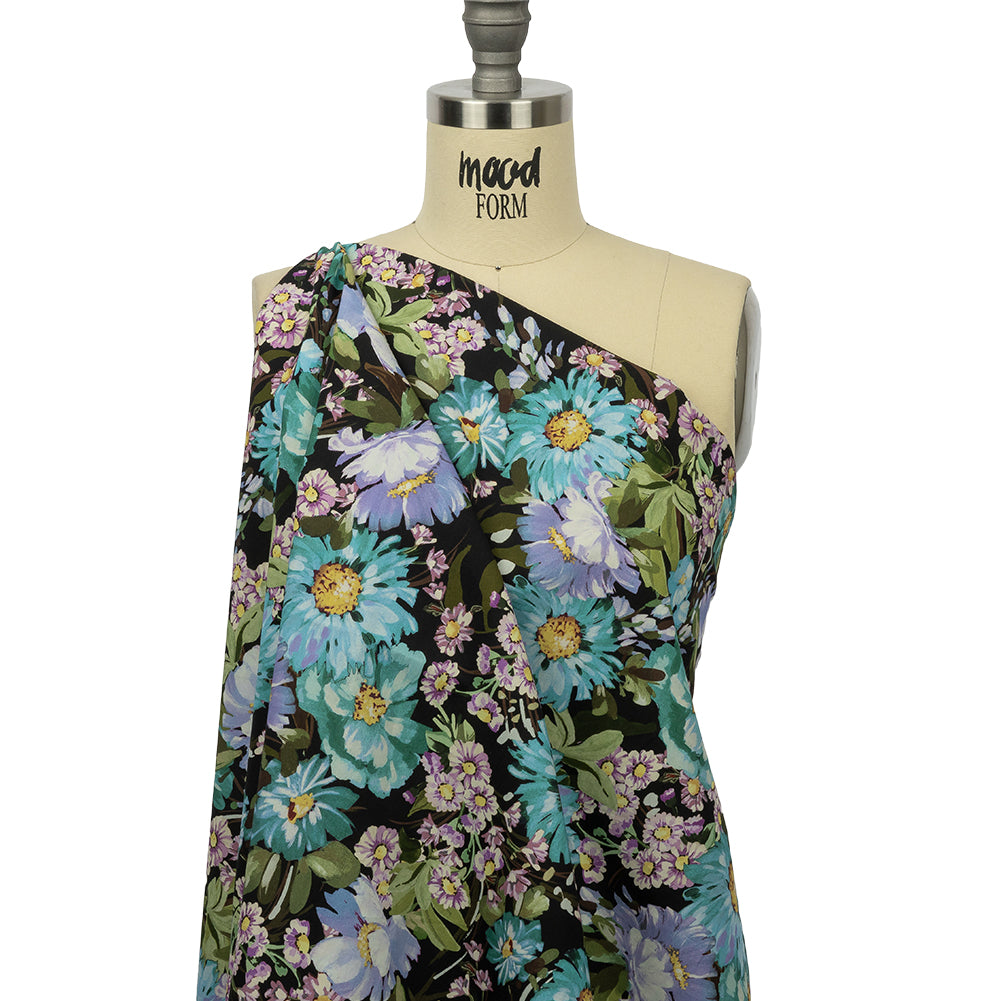 Mood Exclusive Midnight Marvel Cotton Poplin - Drape Mood Exclusive Midnight Marvel Cotton Poplin - Drape