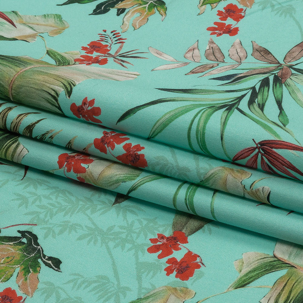Mood Exclusive Tropical Tumbling Stretch Cotton Twill Folded Mood Exclusive Tropical Tumbling Stretch Cotton Twill Folded