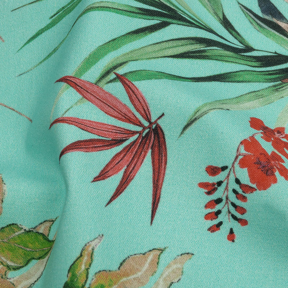 Mood Exclusive Tropical Tumbling Stretch Cotton Twill Detail Mood Exclusive Tropical Tumbling Stretch Cotton Twill Detail