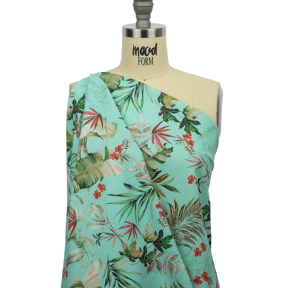 Mood Exclusive Tropical Tumbling Stretch Cotton Twill Drape Mood Exclusive Tropical Tumbling Stretch Cotton Twill Drape