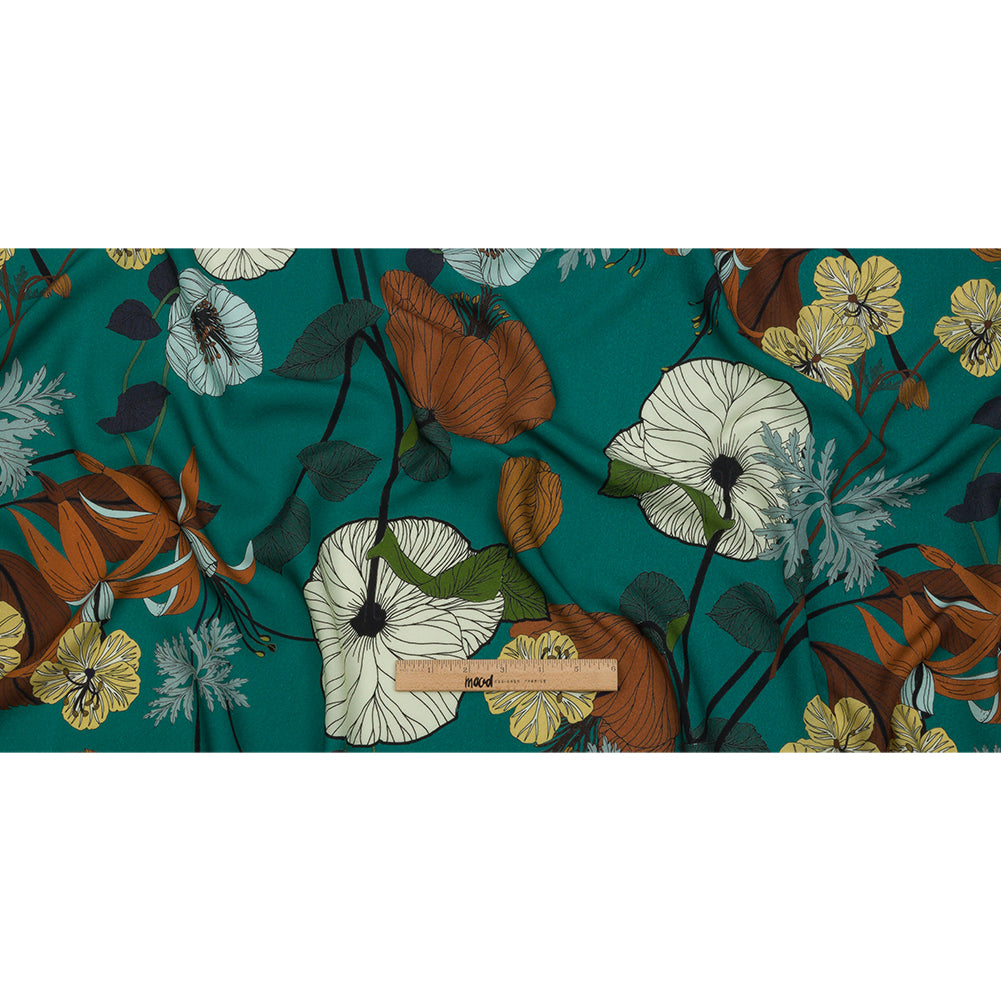 Mood Exclusive Jade How Gardens Grow Viscose Woven Mood Exclusive Jade How Gardens Grow Viscose Woven