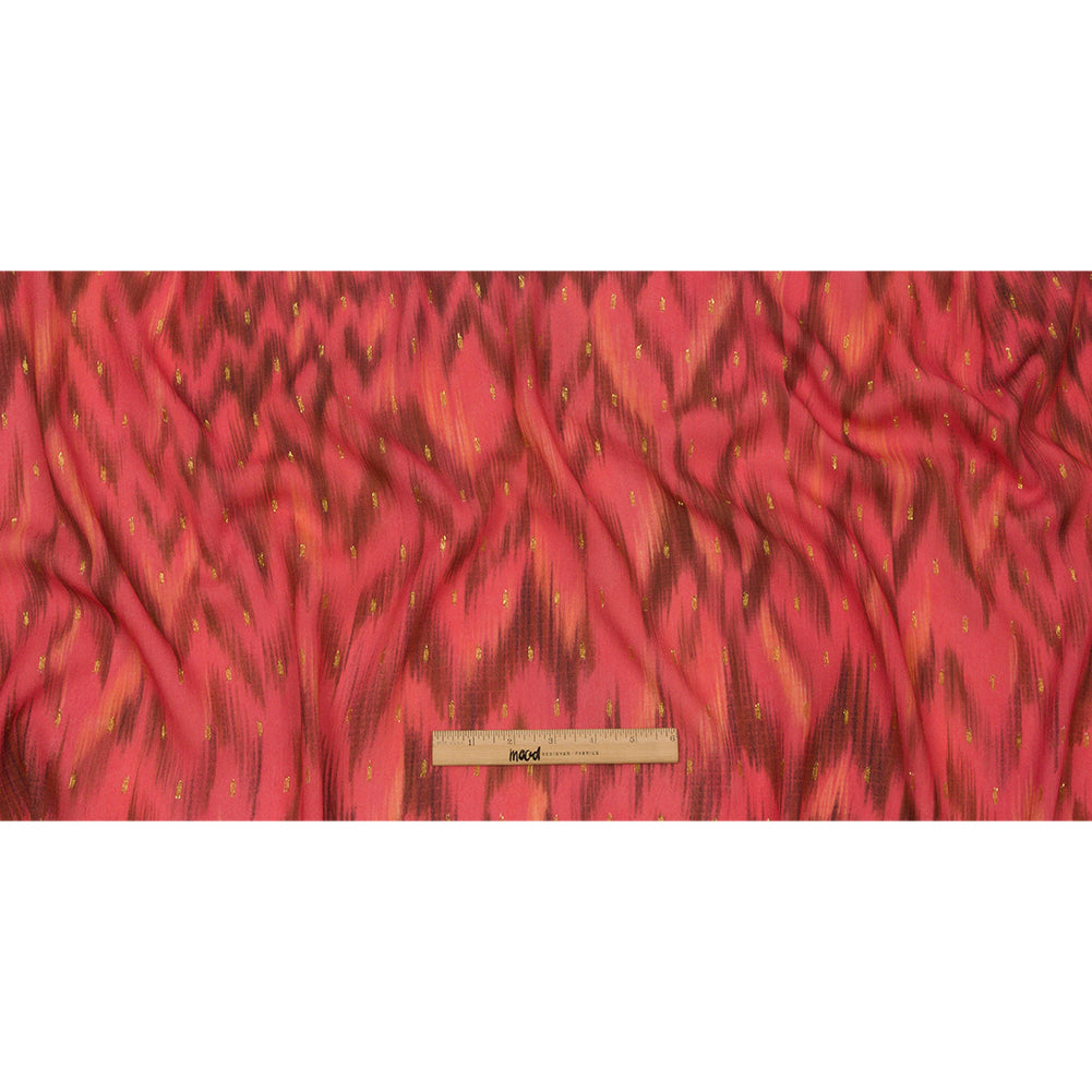 Mood Exclusive Love Divine Metallic Dotted Crinkled Viscose Crepe Drape Mood Exclusive Love Divine Metallic Dotted Crinkled Viscose Crepe Drape