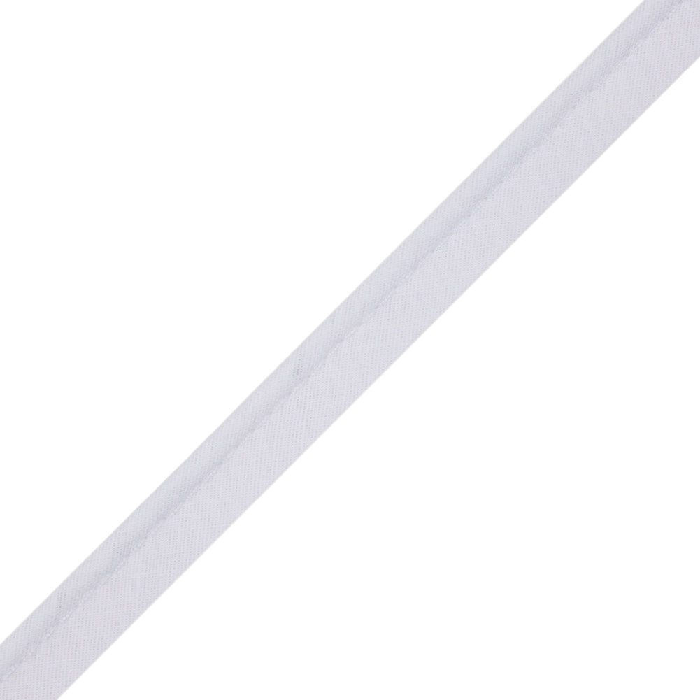 Pepper French White Cotton Blend Piping - 10mm Pepper French White Cotton Blend Piping - 10mm