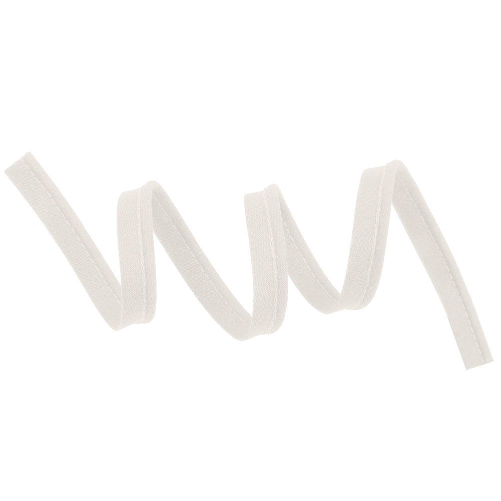 Pepper French Vanilla Ice Cotton Blend Piping - 10mm Detail Pepper French Vanilla Ice Cotton Blend Piping - 10mm Detail