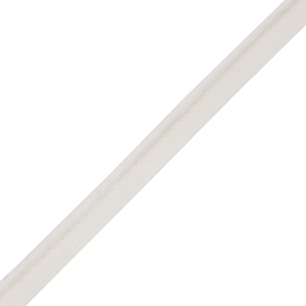 Pepper French Vanilla Ice Cotton Blend Piping - 10mm Pepper French Vanilla Ice Cotton Blend Piping - 10mm