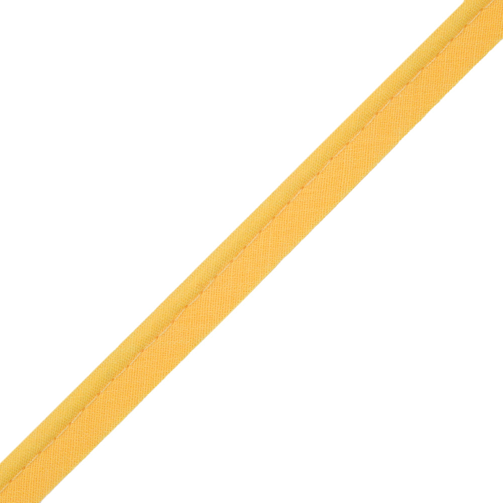 Pepper French Canary Cotton Blend Piping - 10mm Pepper French Canary Cotton Blend Piping - 10mm