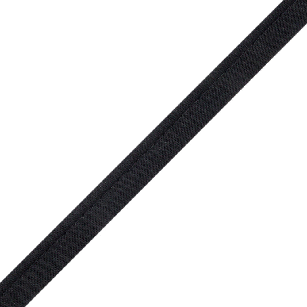Pepper French Caviar Cotton Blend Piping - 10mm Pepper French Caviar Cotton Blend Piping - 10mm