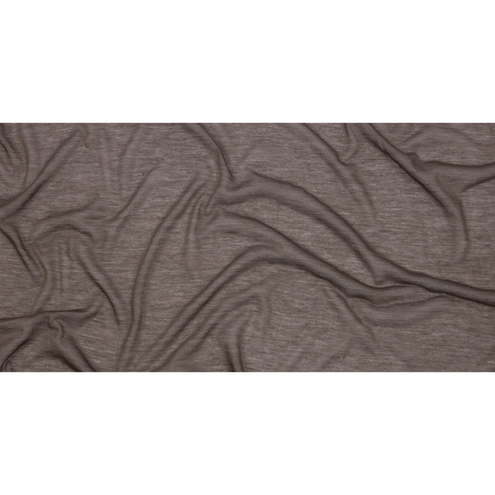 Famous Designer Taupe Featherweight Viscose and Cotton Jersey Full Famous Designer Taupe Featherweight Viscose and Cotton Jersey Full