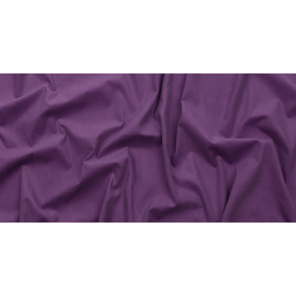 Featherwale Cotton Corduroy - Aubergine - Dawn Collection Featherwale Cotton Corduroy - Aubergine - Dawn Collection