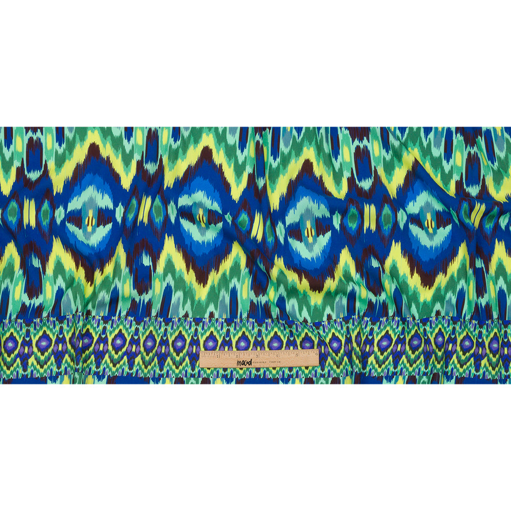 Mood Exclusive Peacock Parade Stretch Sustainable Rayon Batiste Drape Mood Exclusive Peacock Parade Stretch Sustainable Rayon Batiste Drape