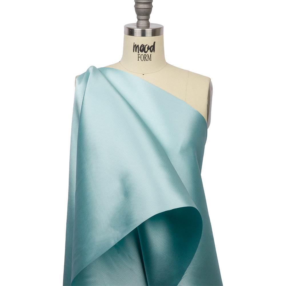 Polyester Mikado - Sky - Nicolette Collection Detail Polyester Mikado - Sky - Nicolette Collection Detail