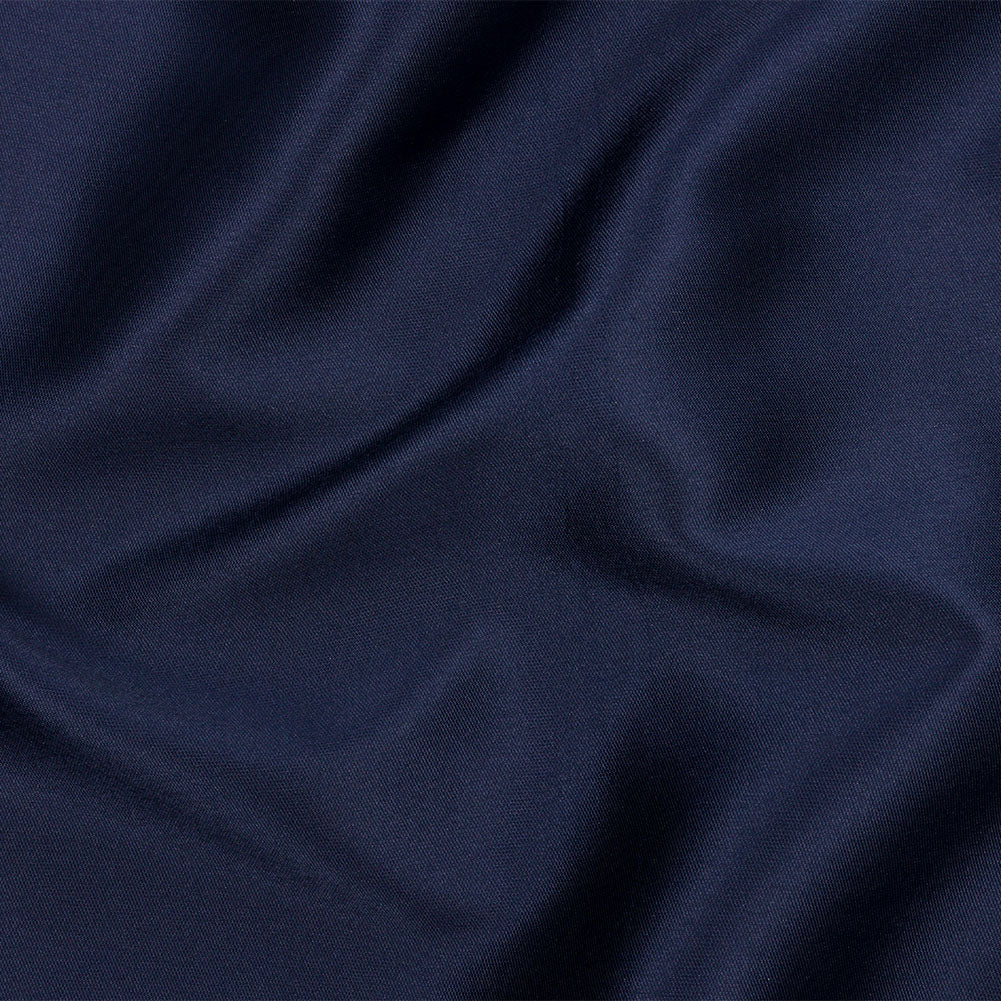 Polyester Mikado - Navy - Nicolette Collection Polyester Mikado - Navy - Nicolette Collection