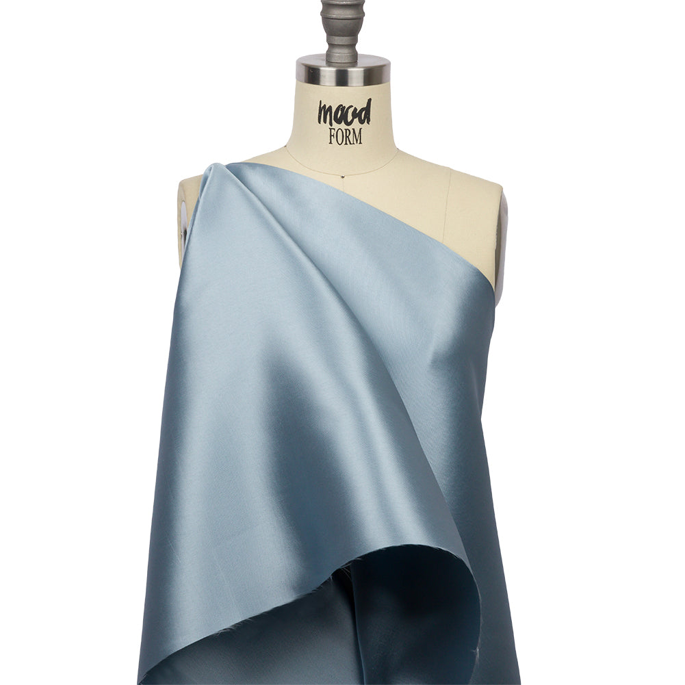 Polyester Mikado - Dusty Blue - Nicolette Collection Polyester Mikado - Dusty Blue - Nicolette Collection