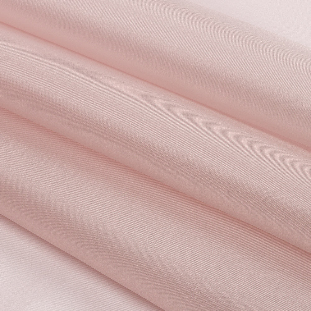 Polyester Twill Organdy - Shimmering Rose Gold - Quinn Collection - Folded Polyester Twill Organdy - Shimmering Rose Gold - Quinn Collection - Folded
