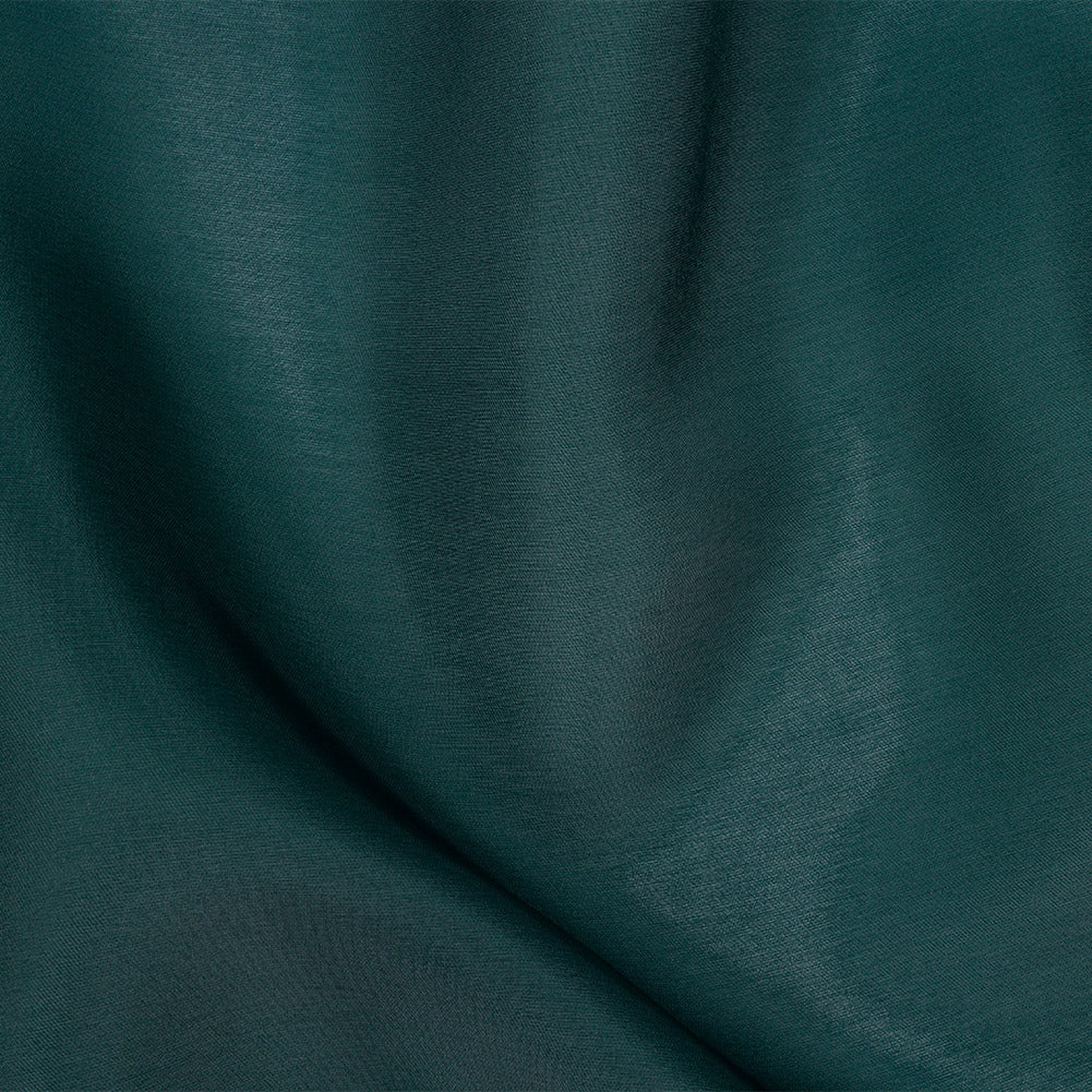 Polyester Twill Organdy - Shimmering Forest Green - Quinn Collection Polyester Twill Organdy - Shimmering Forest Green - Quinn Collection