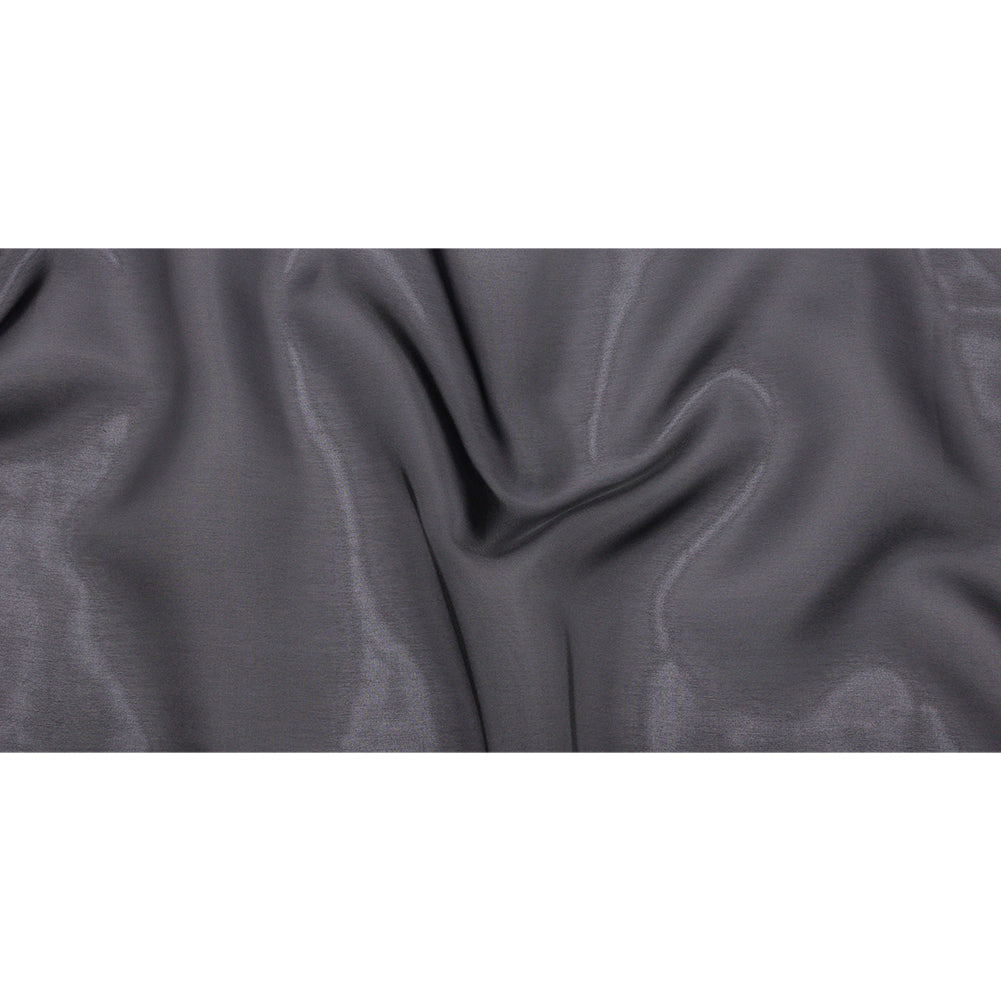 Polyester Twill Organdy - Shimmering Black - Quinn Collection - Full Polyester Twill Organdy - Shimmering Black - Quinn Collection - Full