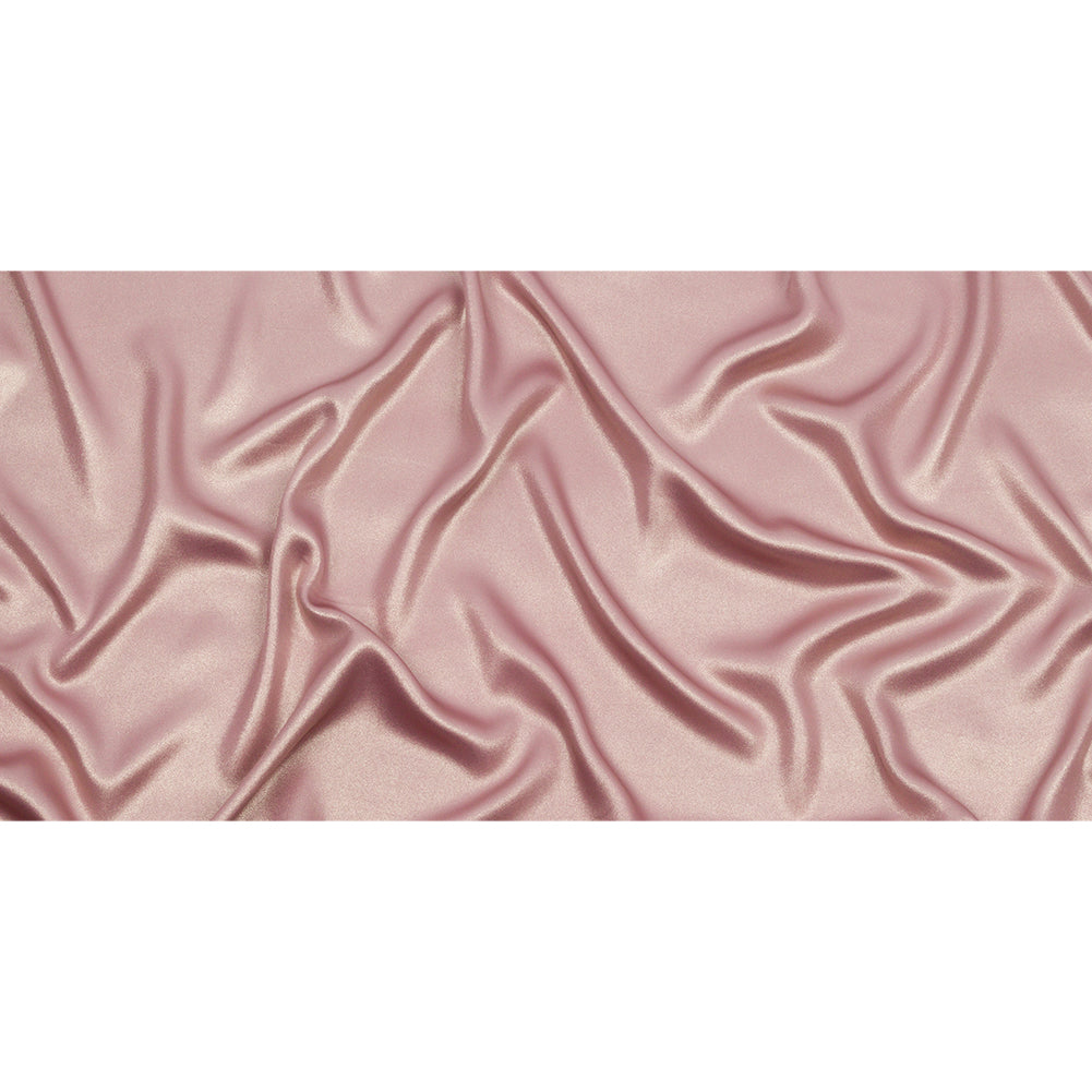 Ultra-Smooth Polyester Georgette with Foiling - Rose and Gold - Valeria Collection Ultra-Smooth Polyester Georgette with Foiling - Rose and Gold - Valeria Collection