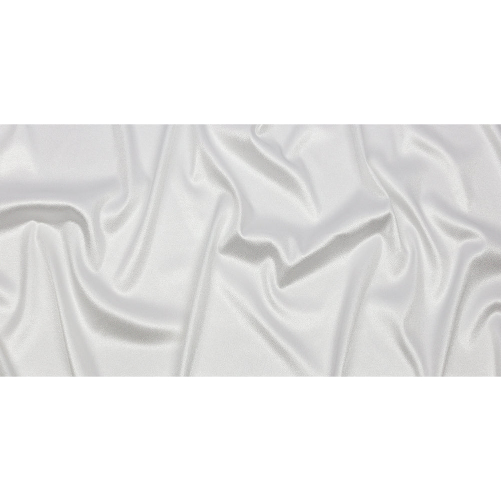 Stretch Polyester Crepe with Gold Foiling - White - Devyn Collection - Full Stretch Polyester Crepe with Gold Foiling - White - Devyn Collection - Full