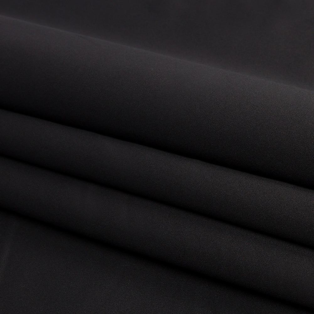 Polyester Duchess Satin - Black - Dominique Collection Polyester Duchess Satin - Black - Dominique Collection