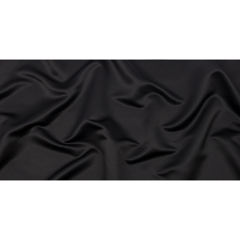Polyester Duchess Satin - Black - Dominique Collection Polyester Duchess Satin - Black - Dominique Collection