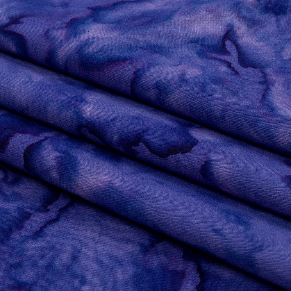 Island Batiks Foundation Basics Blurple Abstract Quilting Cotton Island Batiks Foundation Basics Blurple Abstract Quilting Cotton