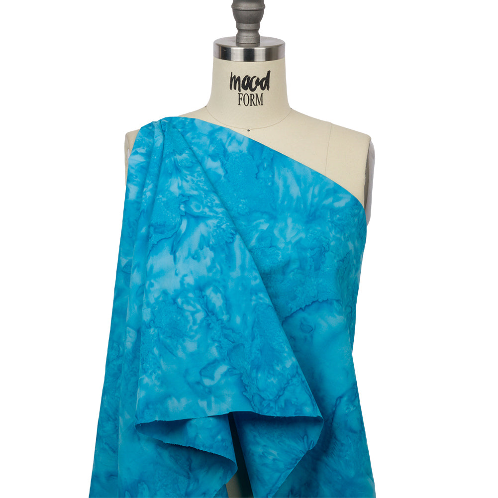 Island Batiks Foundation Basics Surf Abstract Quilting Cotton - Drape Island Batiks Foundation Basics Surf Abstract Quilting Cotton - Drape