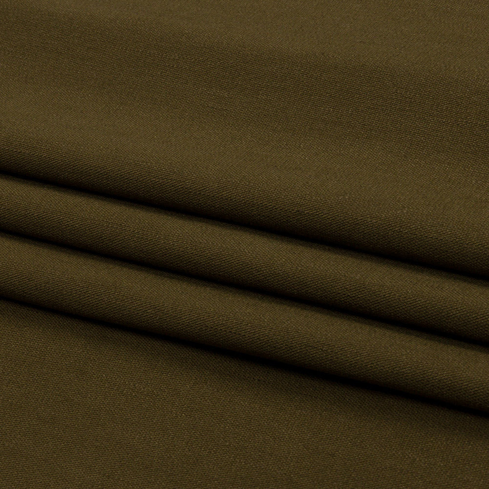 Stretch Linen Woven - Seaweed - Asturias Collection - Folded Stretch Linen Woven - Seaweed - Asturias Collection - Folded
